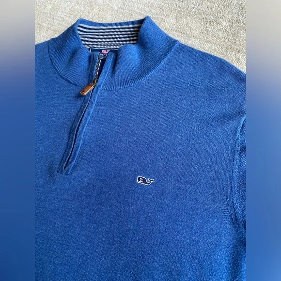 Vineyard Vines 1/4 Zip Sweater - Picture 3 of 9